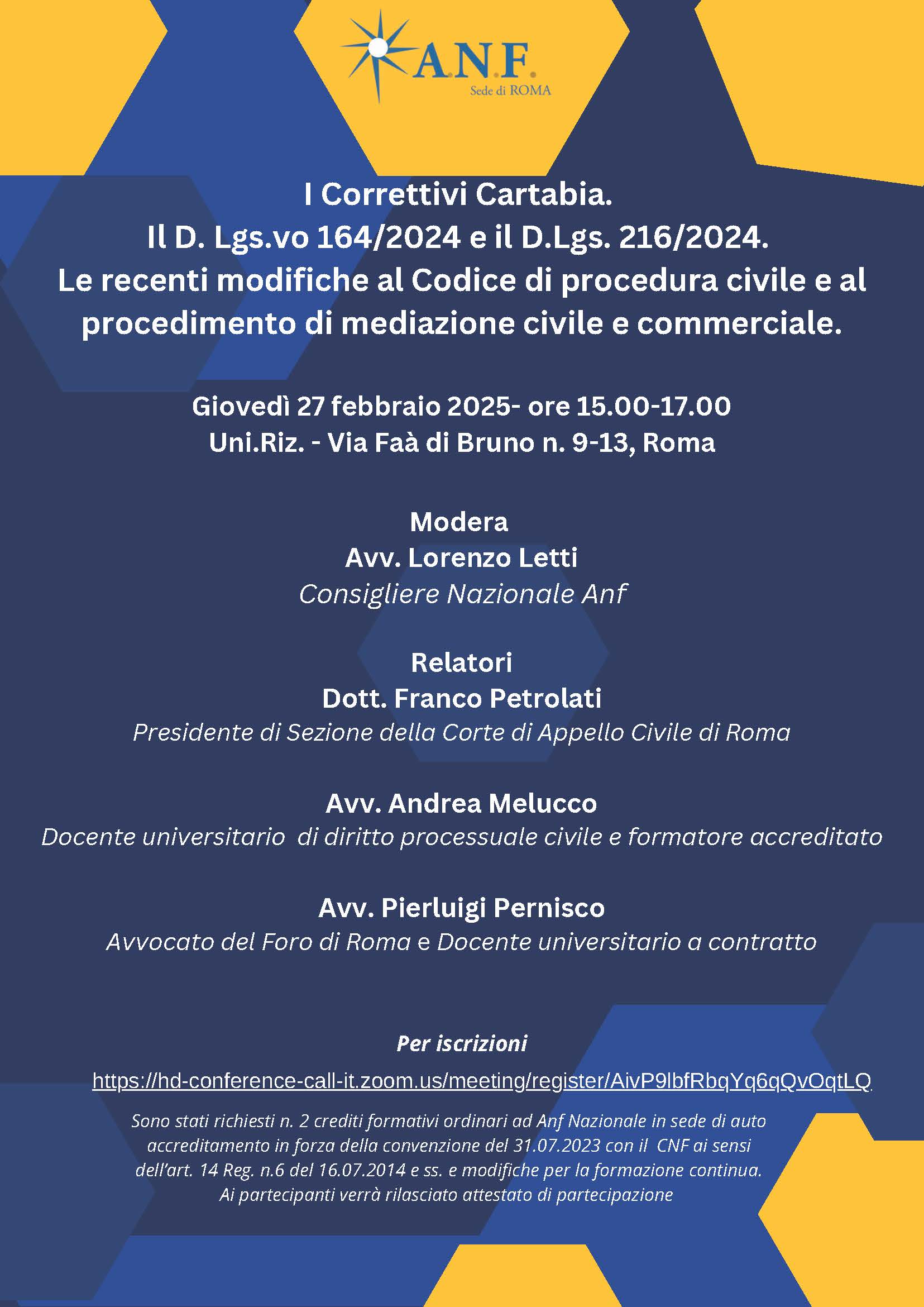 Evento sui correttivi Cartabia